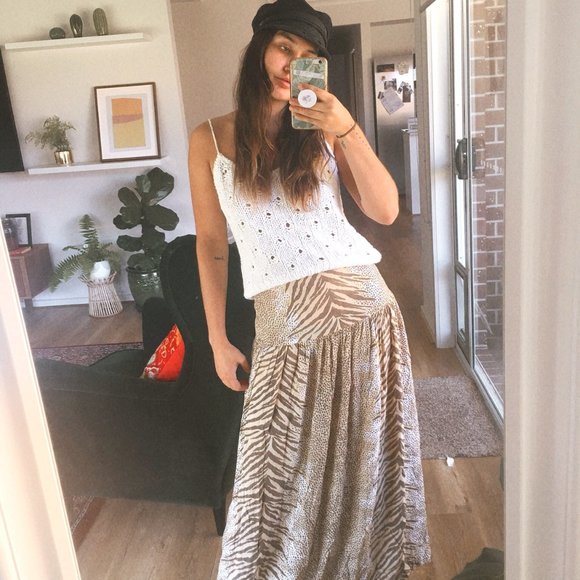 SOLD Spell Gypsy LOST SAVANNAH JUNGLE Skirt - Picture 7 of 9